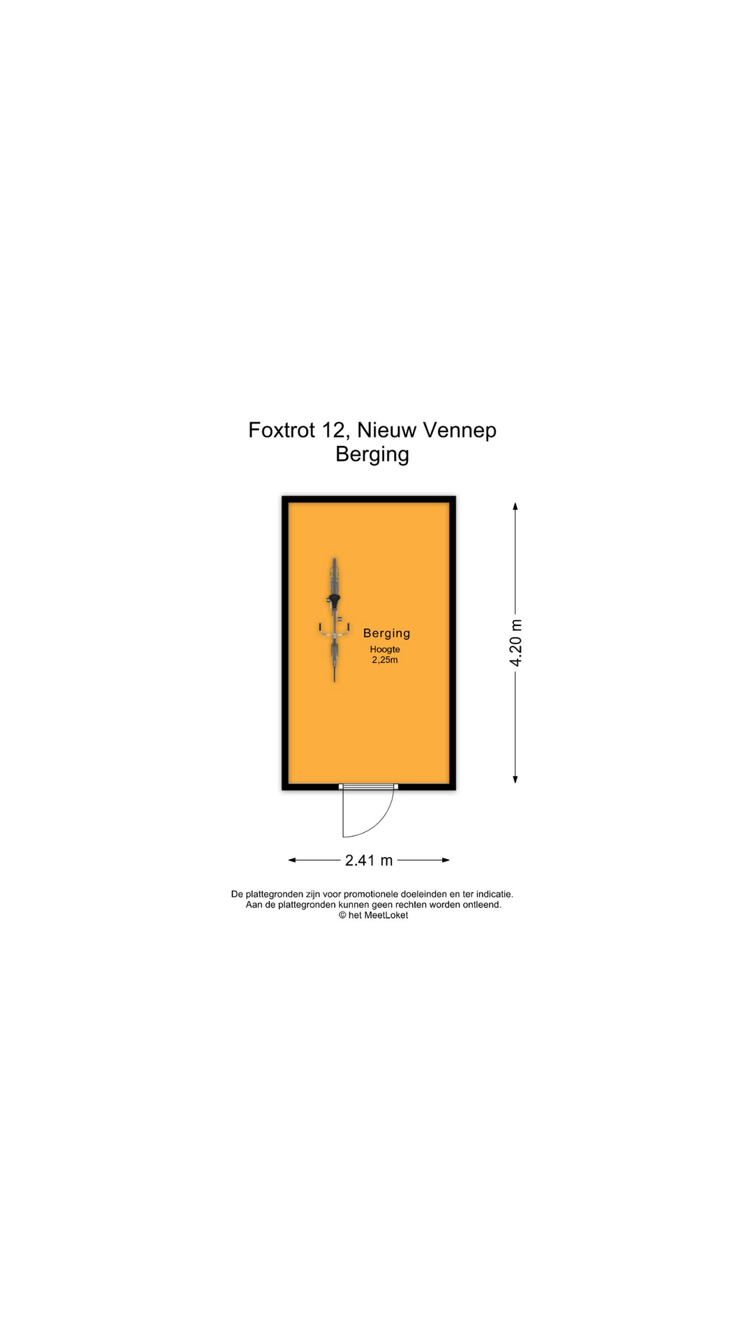 Foxtrot 12 , 2152 SR Nieuw-vennep map